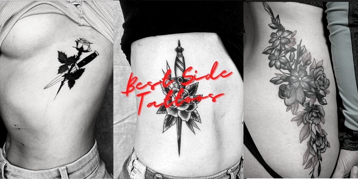 Cherry Blossom Flower Tattoo On Rib  Tattoo Designs Tattoo Pictures