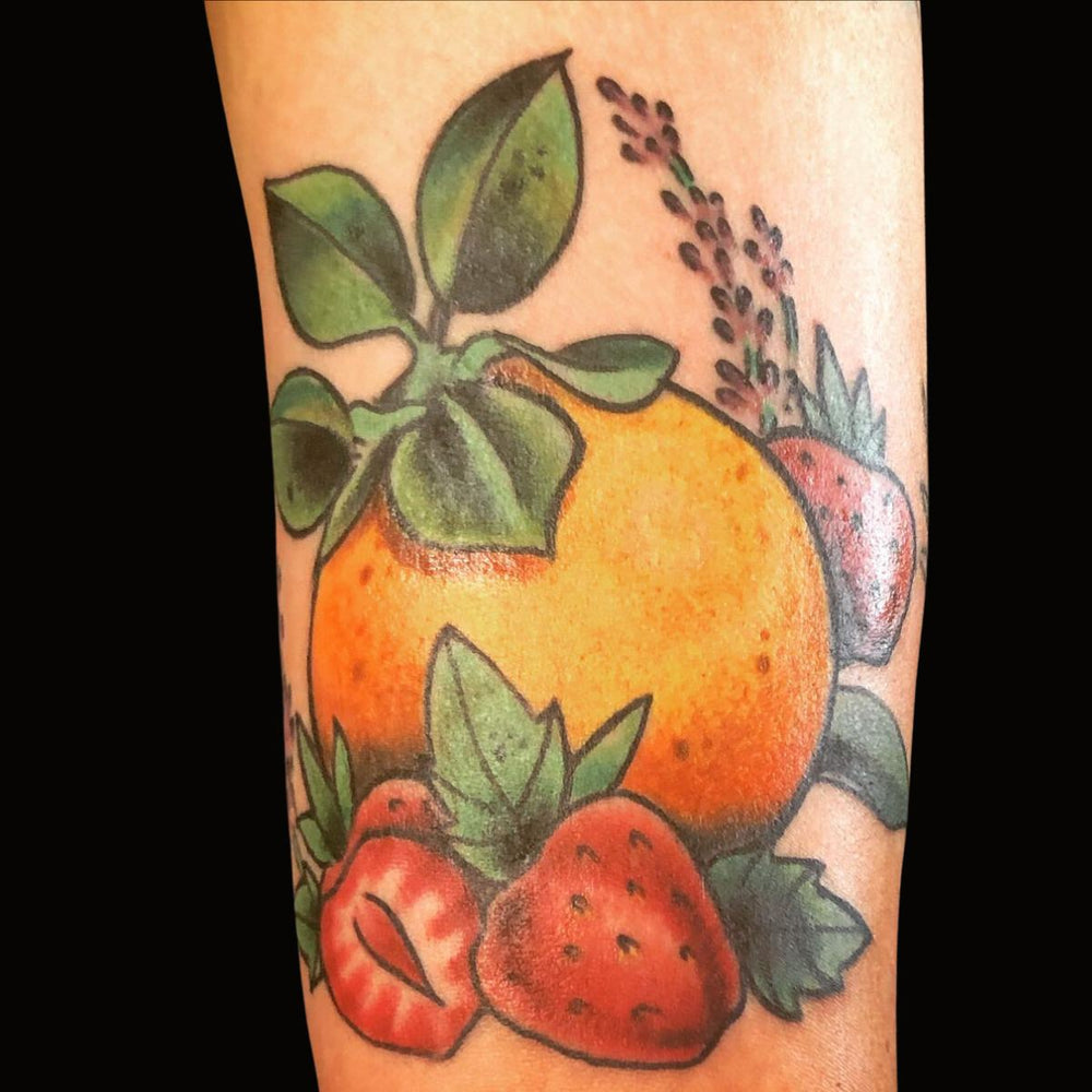 Color Fruit Tattoo