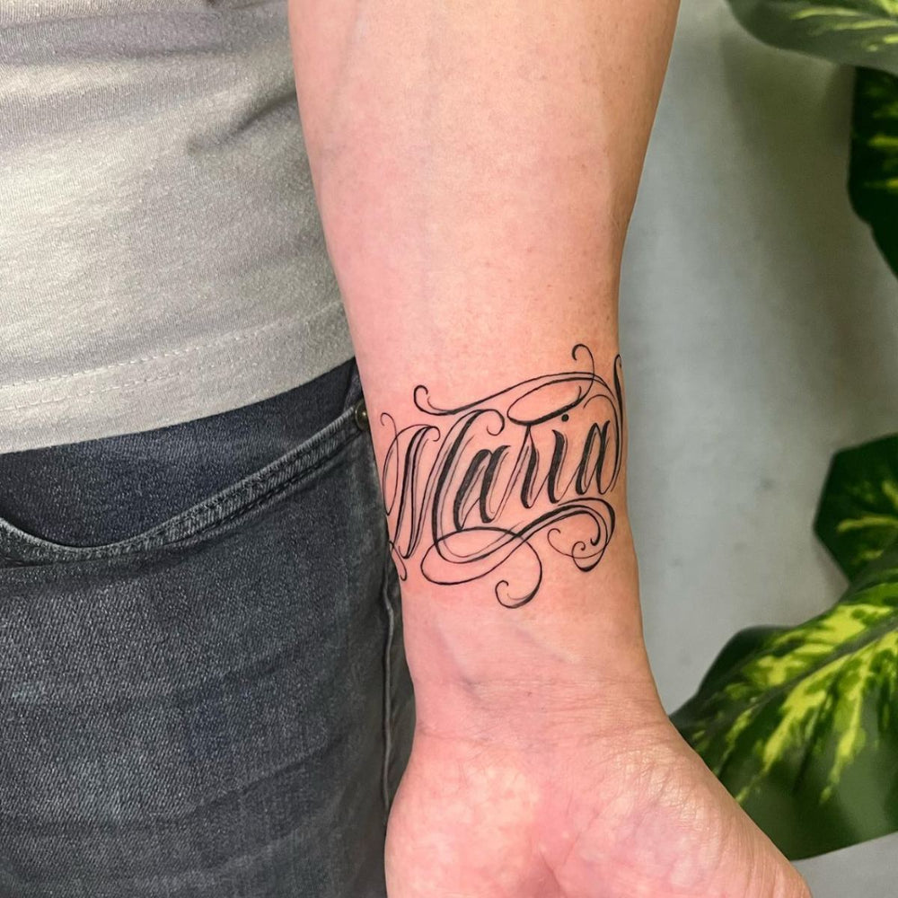 Script tattoo