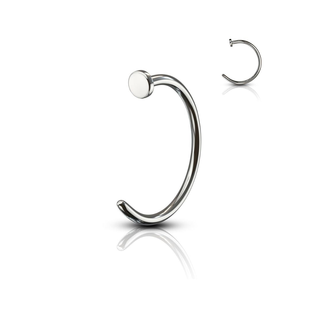 Titanium Nose Stopper Ring